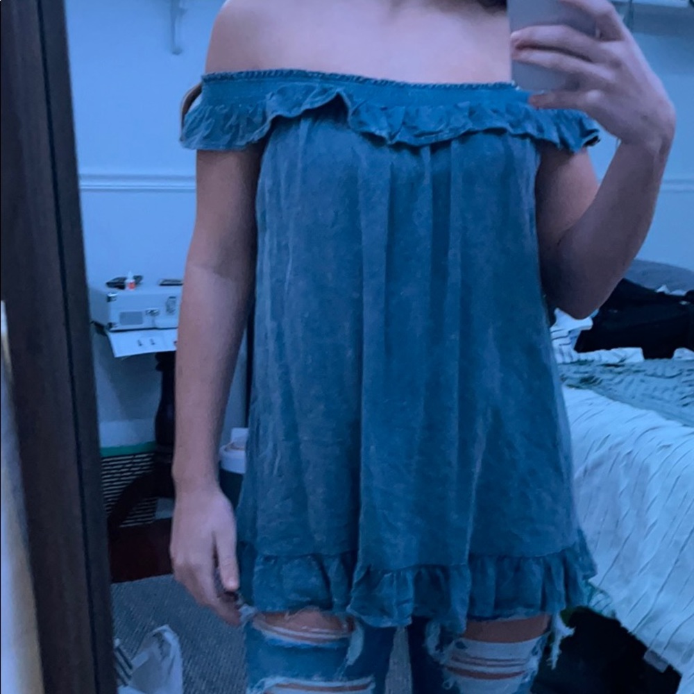 Off the shoulder blouse